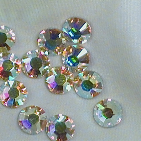 Swarovski crystals SS3 crystal AB effect100pcs