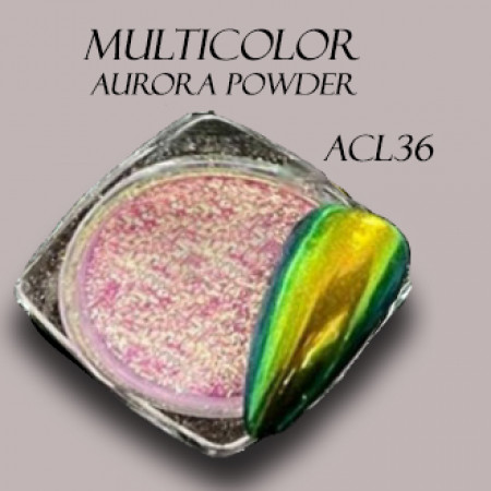 Multicolor Aurora powder ACL36