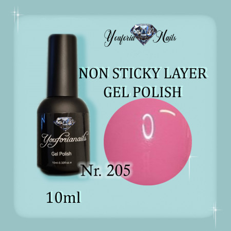 Non Sticky Gel polish 10ml Nr.205