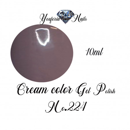 Cream Color Gel Polish Nr.224 10ml