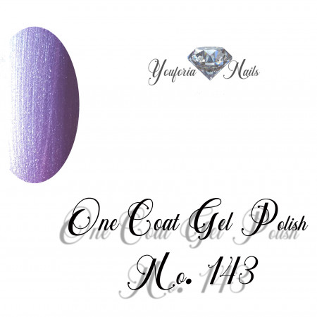 Youforianails One Coat gel polish Nr.143. 10 ml 0.33o.z.