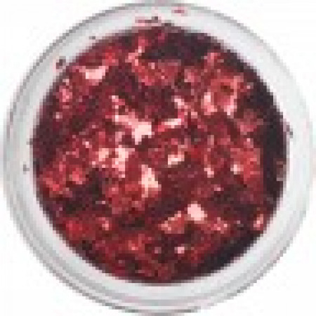 Glitter flakes 8 Red