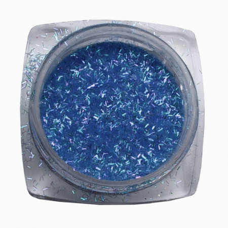 Microslice glitter blue