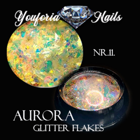 Aurora Glitter Flakes Nr.11.
