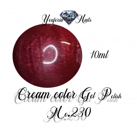 Cream Color Gel Polish Nr.230 10ml