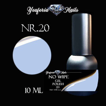 NO WIPE Gel Polish 10ml Nr. 20