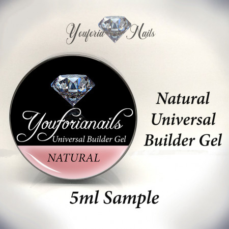 Universal Builder Gel Natural 5ml Sample