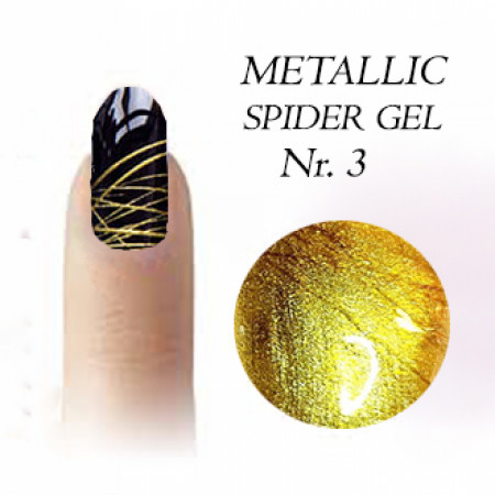Metallic spider gel Nr.3 5ml