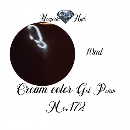 Cream Color Gel Polish Nr.172 10ml