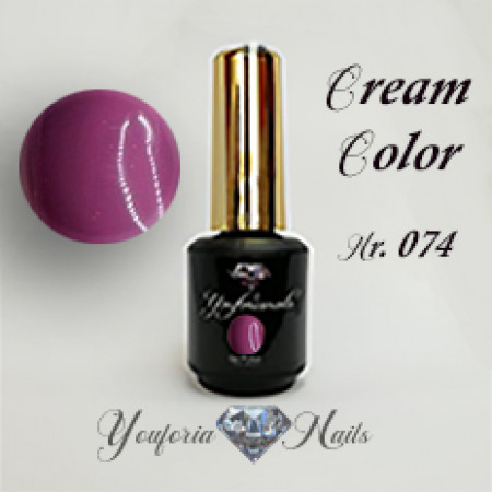 Cream Color Gel Polish Nr.074 15ml