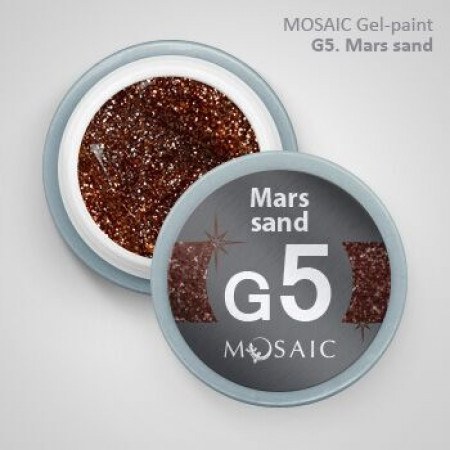 G5 "Mosaic" Galaxy Mars Sand Gel Paint 5ml