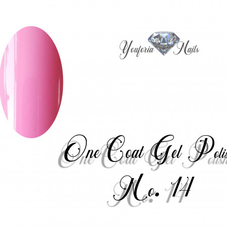 Youforianails One Coat gel polish Nr.14. 10 ml 0.33o.z.