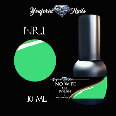 NO WIPE Gel Polish 10ml Nr. 01
