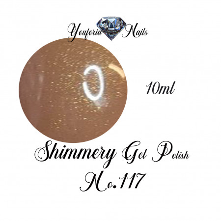 Shimmery Gel Polish Nr.117 10ml