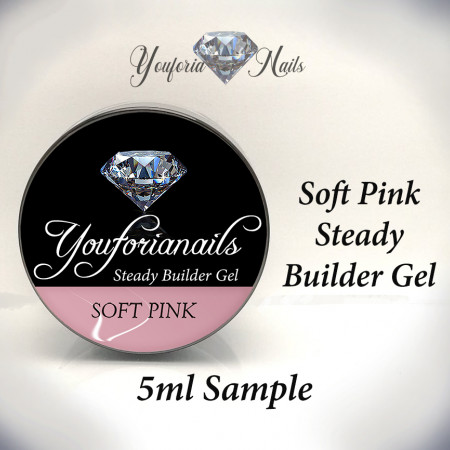 Steady Builder Gel Soft Pink 5ml Sample