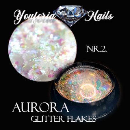 Aurora Glitter Flakes Nr.2.