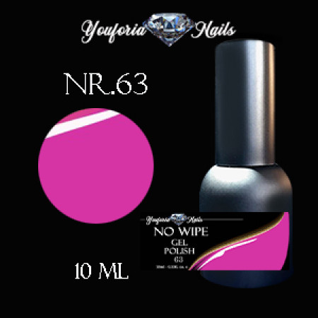 NO WIPE Gel Polish 10ml Nr. 63